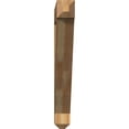 thumbnail image 2 of Ekena Millwork 6"W x 46"D x 46"H Traditional Craftsman Rough Sawn Bracket, Western Red Cedar, 2 of 4