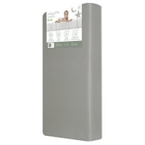 Dream on Me Starbright Breathable Foam Crib & Toddler Mattress in Grey (Fits Full Size Cribs and Toddler Beds)
