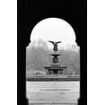 thumbnail image 2 of Grey, Jace 13x18 White Modern Wood Framed Museum Art Print Titled - Central Park Diptych A, 2 of 4