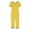 Yellow, variant on Women's Loose Fit 2-Piece Loungewear - Short Sleeve & Long Pants Casual Pajamas, Breathable Comfort Set For St Patrick's Day Nightgown,Size:S