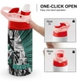 thumbnail image 2 of Kids Insulated Water Bottle - My Hero Academia 16.9 Oz Stainless Steel Travel Bottle with Straw, Double Wall Vacuum Insulated Water Bottles for Boys Girls, 2 of 7