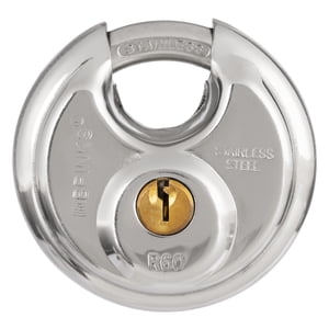 Brinks 60mm Stainless Steel Keyed Discus Padlock