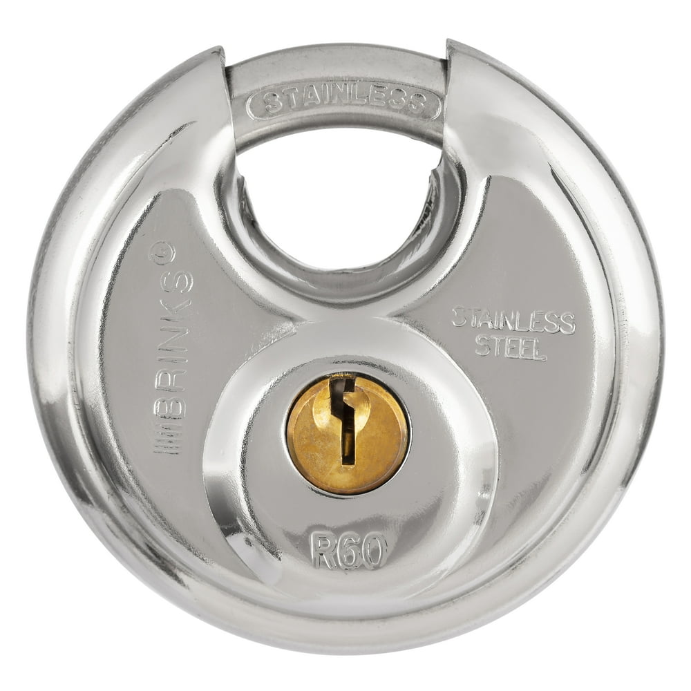 Brink's 60mm Promax Security Stainless Steel Discus Padlock Walmart