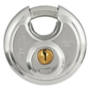 Brinks Stainless Steel 60mm Keyed Discus Padlock with 5/8in Shackle Clearance