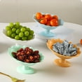 thumbnail image 4 of Snack Plate Large Capacity Smooth Edge Stable Base Detachable Food Grade Wide Application 4 Colors Dried Fruit Plate Food Snack Container Home Supplies, 4 of 12