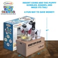 thumbnail image 2 of Happy Puppy Piggy Bank for Kids 5 & Up | Electronic Money Bank Features Cute Animated Puppy Eating Coins in Doggie Bowl | Durably Crafted Coin Bank in Rugged ABS Plastic, 2 of 7