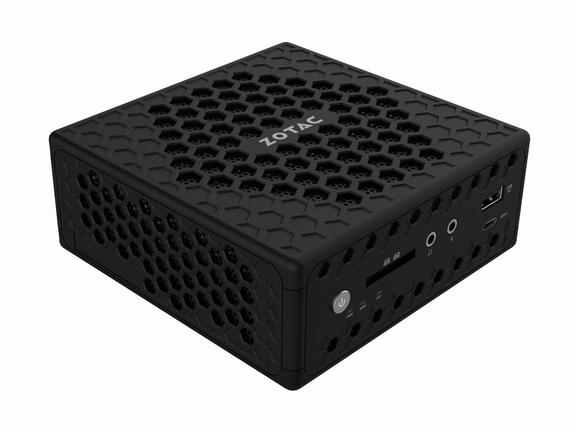 Zotac ZBOX nano ZBOX-CI337NANO-U Barebone System, Mini PC, Intel N-series N100 800 MHz Quad-core (4 Core)