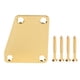 thumbnail image 2 of Placa de mástil para bajo, placa para mástil de guitarra eléctrica Placa para mástil de guitarra eléctrica trapezoidal Placa para mástil Rendimiento de primer nivel, 2 of 8