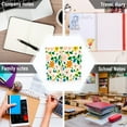 thumbnail image 6 of FORMRS 1-Subject Spiral Notebook 8" x 5" College Ruled 60 Refillable Sheet A5 Hard Cover, 2 Pack, Retro Orange Floral, 6 of 7