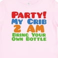 thumbnail image 4 of Inktastic Party at My Crib Boys or Girls Baby T-Shirt, 4 of 5