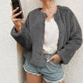 thumbnail image 2 of Chaqueta de abrigo de imitación cálida para mujer, chaqueta de invierno con cuello vuelto, ropa de abrigo corta Fridja  BV0+2292, 2 of 7