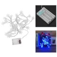 thumbnail image 2 of Abastado Decorativo LED Copo de Nieve Luz de Cadena Azul 5 M 50 Lámpara Linterna Cromática Lámpara de Vacaciones, 2 of 8