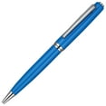 thumbnail image 4 of Clara Twist Blue Ballpoint Pen - Medium Tip Point 0.7mm Black Ink Refill, 4 of 7