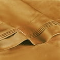 thumbnail image 4 of 650 Thread Count 100% Egyptian Cotton Solid Pillowcases, 2-Piece Pillowcase Set by Blue Nile Mills- King, Maple Sugar, 4 of 6