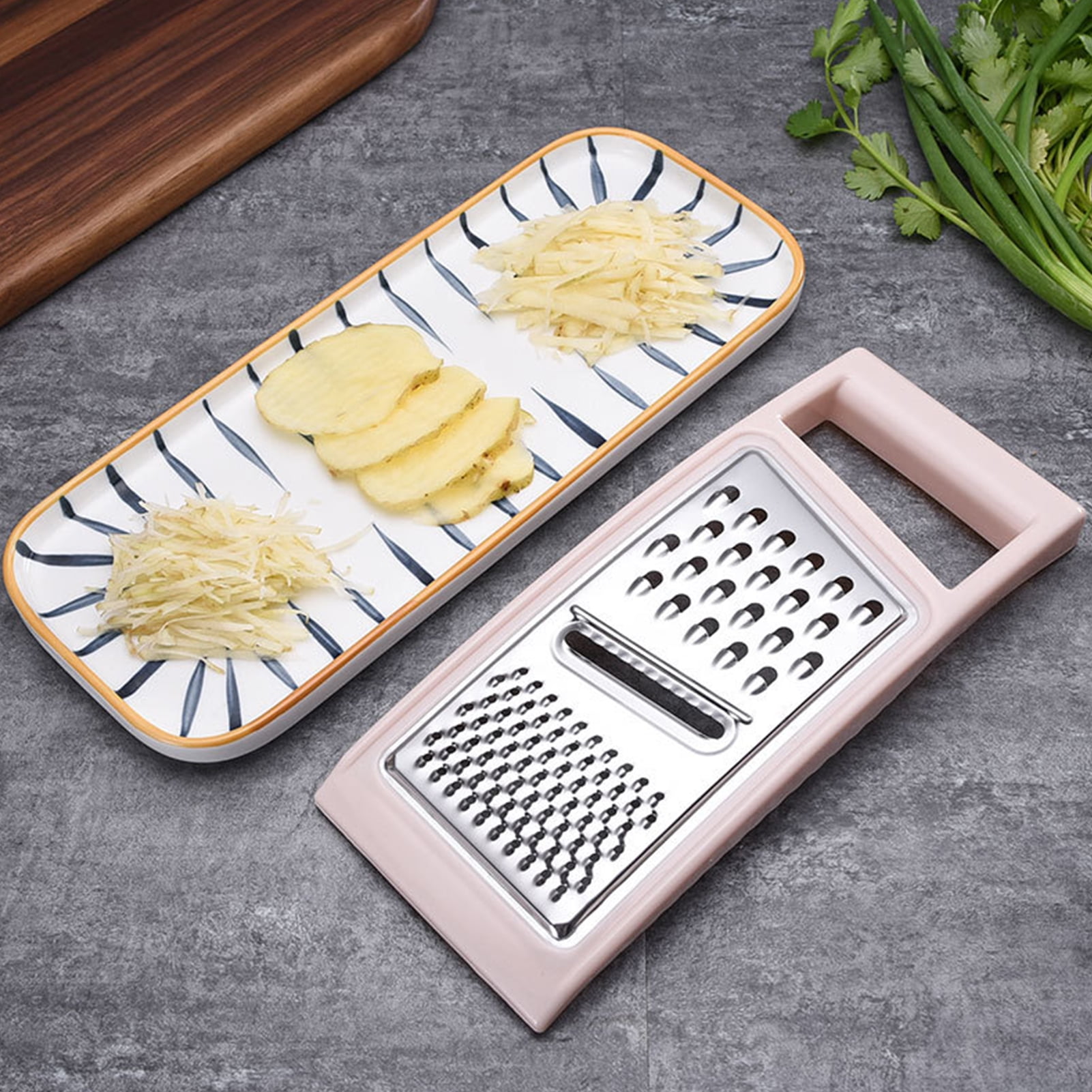 Dream Lifestyle MultiPurpose Vegetable Slicer, Stainless Steel Grater