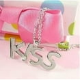 thumbnail image 2 of KATGI Fashion Creative Love Letters KISS Pendant Necklace, 2 of 3