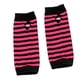 thumbnail image 1 of Nvzi Guantes sin dedos Guantes sin dedos de muñeca con orificio para el pulgar Guantes de invierno cálidos sin dedos para hombre - Negro Rosa Rojo, 1 of 5