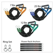 X-Over Cable Crossover Style Band Rack Home Gym- Intermediate 2