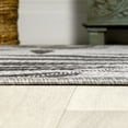 thumbnail image 5 of JONATHAN Y SANTA MONICA 4 x 6 Area Rug, Havana Tropical Palm Leaf - Gray/Black, SMB208B-4, 5 of 7