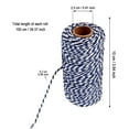 thumbnail image 2 of pdqouc Christmas Decor Accessories Colorful Cotton Rope Diy Hand Woven Thick Cotton Rope Woven Tapestry Rope Tied Rope Green Red White Color Mixed Hand Made Crocheting/Kniting Winter Holiday Gifts, 2 of 8