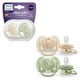 thumbnail image 1 of Chupón Ultra Soft Philips Avent Tropical Naranja Verde Ortodóntico con Caja Esterilizadora 0-6 m 2 p, 1 of 6