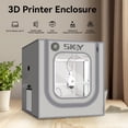 thumbnail image 2 of Carcasa para impresora 3D Bambu Lab A1 Large con LED gris claro, 2 of 7