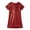 1-Red621, variant on Byoo Infant Girls' Gradient Sequin Mesh T-Shirt Dress Short Sleeve Casual Shift Dress Comfortable Dresses for Kids,Black