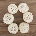 thumbnail image 4 of 12 bolas de ratán para decoración de bodas, fiestas y Navidad (blanco), 4 of 8