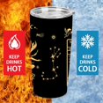 thumbnail image 4 of 20oz Scorpio Constellations Tumbler Double Wall Vacuum Insulated Mugs, Mens Women Zodiac Coffee Wine Water Sublimation Mugs Car Cup Gifts, 4 of 6