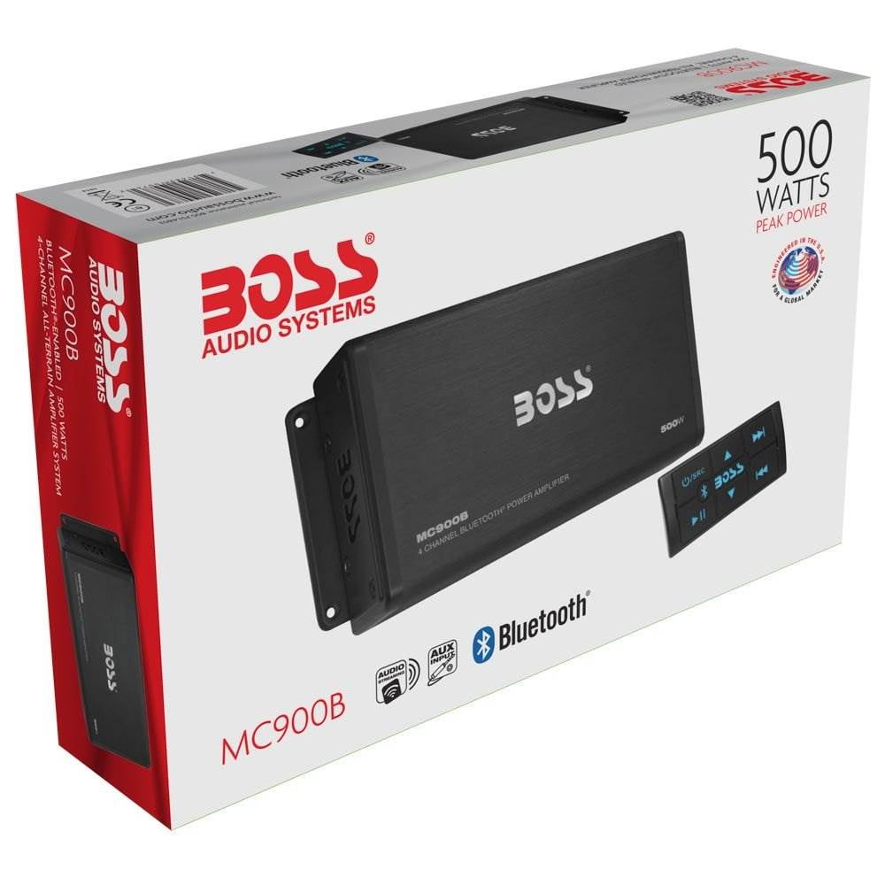 Boss Audio MC900B 500W Max 4 Channel Full Range Class A/B Amplifier (2 Pack) Boss Audio MC900B 500W Max 4 Channel Full Range Class A/B Amplifier (2 Pack)