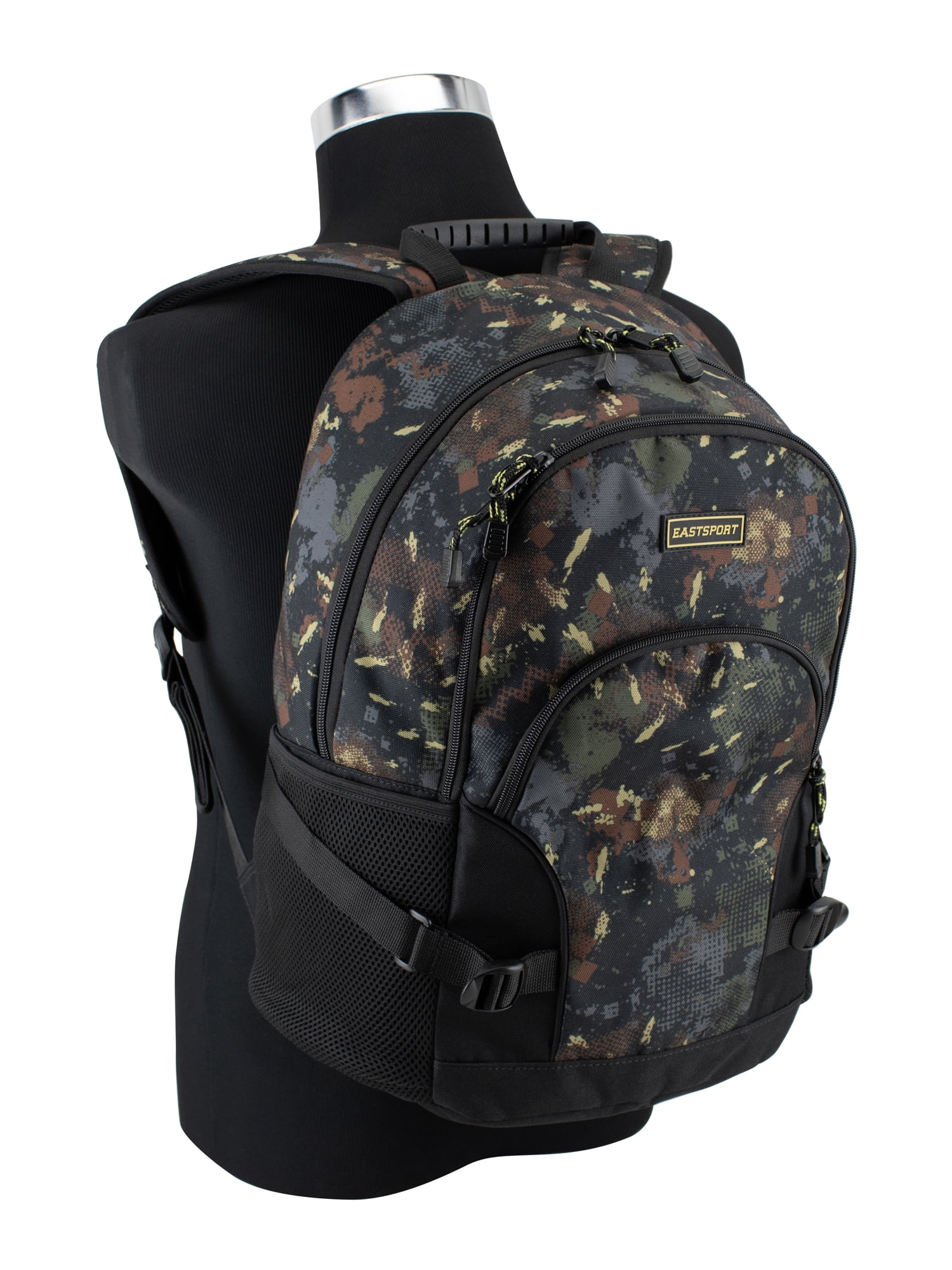 Eastsport Unisex 18.5" Dynamic Athleisure Backpack, Camo Edge