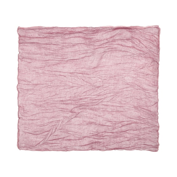 Unique Bargains 12 Pcs Cloth Placemats Polyester Place Mats for Kitchen Dining Table Heat-Resistant Table Mats Pink