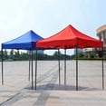 thumbnail image 3 of 2 Piezas 2X2M Reemplazo de la Cubierta Superior del Dosel Tela de Tienda de Cuatro Esquinas Reemplazo Plegable del Pabellón del Patio Una Prueba de Lluvia Azul, 3 of 3