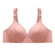 thumbnail image 1 of Gibobby Sujetadores para mujer Mujeres Blissful Benefits Bra Wire Push Up completa Smoothing Everyday Bra Comfort Flex Fit T Shirt Bras(Rojo de la sandía,36), 1 of 3