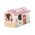 thumbnail image 3 of Cama de rasguño de gato, salón, transpirable e interactivo papel de cartón de papel para tirar tocando gato de interior ndo, 3 of 8