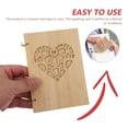 thumbnail image 4 of 1pc Creative Greeting Birthday Message Thank You (Wood Color), 4 of 7