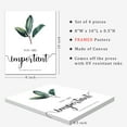 thumbnail image 2 of Botanical Plant Wall Art, Light Green Eucalyptus Leaf Picture Canvas Wall Art Minimalist Floral Wall Decor for Bedroom Living Room Bathroom Kitchen, 2 of 6