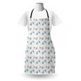 thumbnail image 3 of Llama Apron, Illustration of Cactus Plants and Animal with Orient Ornaments Ethnic, Unisex Kitchen Bib with Adjustable Neck for Cooking Gardening, Adult Size, Multicolor, by Ambesonne, 3 of 4