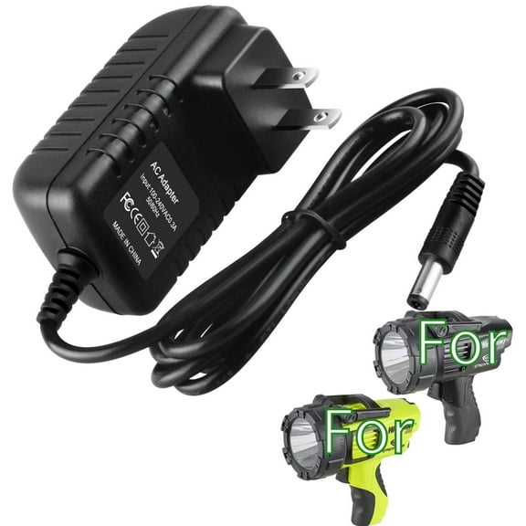 K-MAINS AC Adapter Charger Compatible With Streamlight Waypoint 44909 Spotlight Power Cord