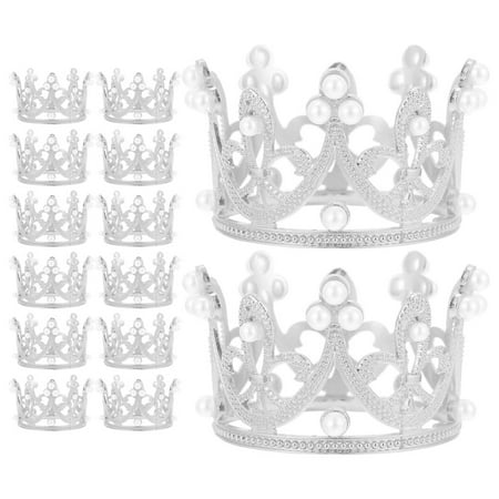 

GOOHOCHY 12pcs Napkin Rings Metal Napkin Rings Decor Crown Napkin Holders for Wedding Christmas