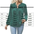 thumbnail image 2 of Womens Velvet Tops And Blouses Dressy Long Sleeve V Neck formal Casual Elegant Button Velvet Tops Loose Work Tunic T Shirts Winter Fall Fashion 2025, 2 of 5