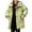 Green, variant on Girls Winter Down Coat Long Hooded Jacket Warm Windproof Children's Outerwear for Cold Weather and Outdoor Play