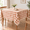 Orange-55" x 55" (Square), variant on Fall Thanksgiving Orange Gingham Tablecloth Square 55"x55"