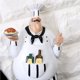 thumbnail image 4 of Chef Italiano Decoración De Cocina Cocina Adorable Chef Gordo Arte De Pared Cartel Colgante Europeo Resina Retro Cocina Signo De Pared Placa Colgante 2 Unids / Set Figuritas Guardurnaity HA021972-00, 4 of 7