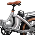 thumbnail image 4 of Ltmate LX 4.0 Adult Electric Folding Bike, 20" x 4.0" Ebike 48V 750W Detachable Battery , Sliver, 4 of 6