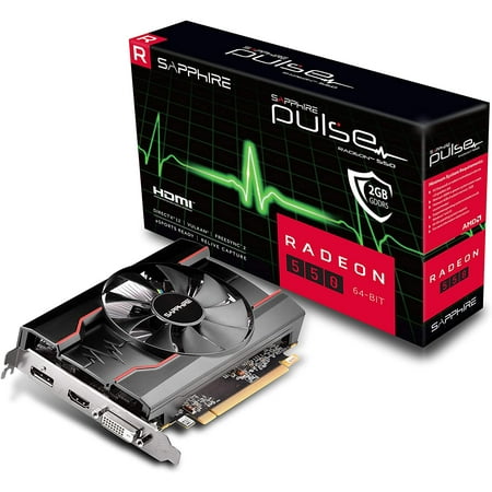 SAPPHIRE PULSE RADEON RX 550 2GB GDDR5 GRAPHICS CARD 11268-21-20G