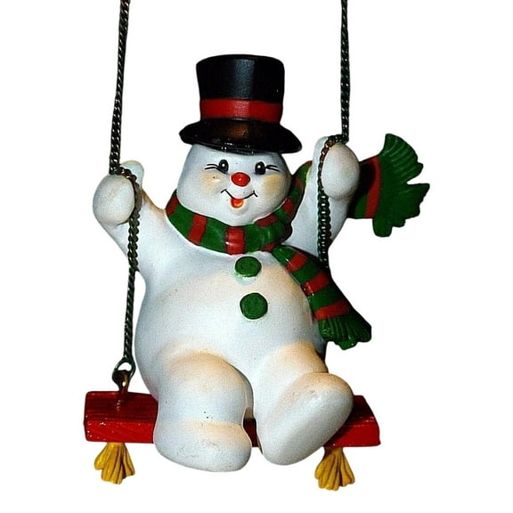 1992 Swingin’ Christmas (Frosty the Snowman) Enesco Christmas Tree Ornament 584096