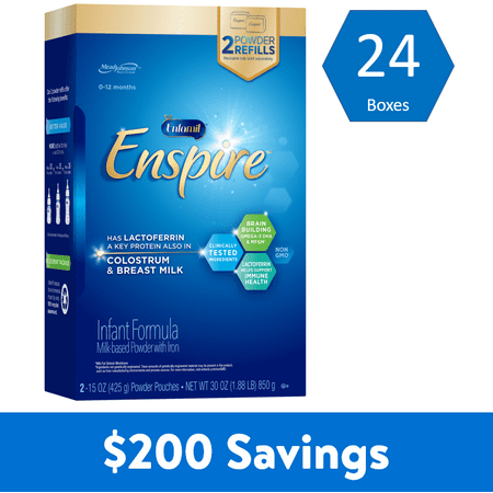 SAVE $200 on Enfamil Enspire Infant Formula when Purchasing 24 Refill Boxes