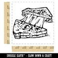 thumbnail image 2 of Grilled Cheese Sandwich Toast Self-Inking Rubber Stamp Ink Stamper - Blue Ink - Large 1-1/2 Inch, 2 of 7