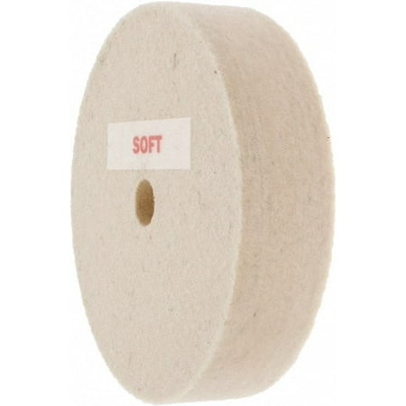 

Value Collection 4 Diam x 1 Thick Unmounted Buffing Wheel 1 Ply Polishing Wheel 1/2 Arbor Hole Medium Density
